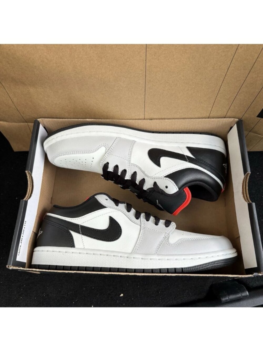 NEW Nike Air Jordan 1 Low "Neutral Grey" 553558-045 Men Size 9 - Picture 7 of 7